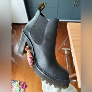 Doc martens with a heel